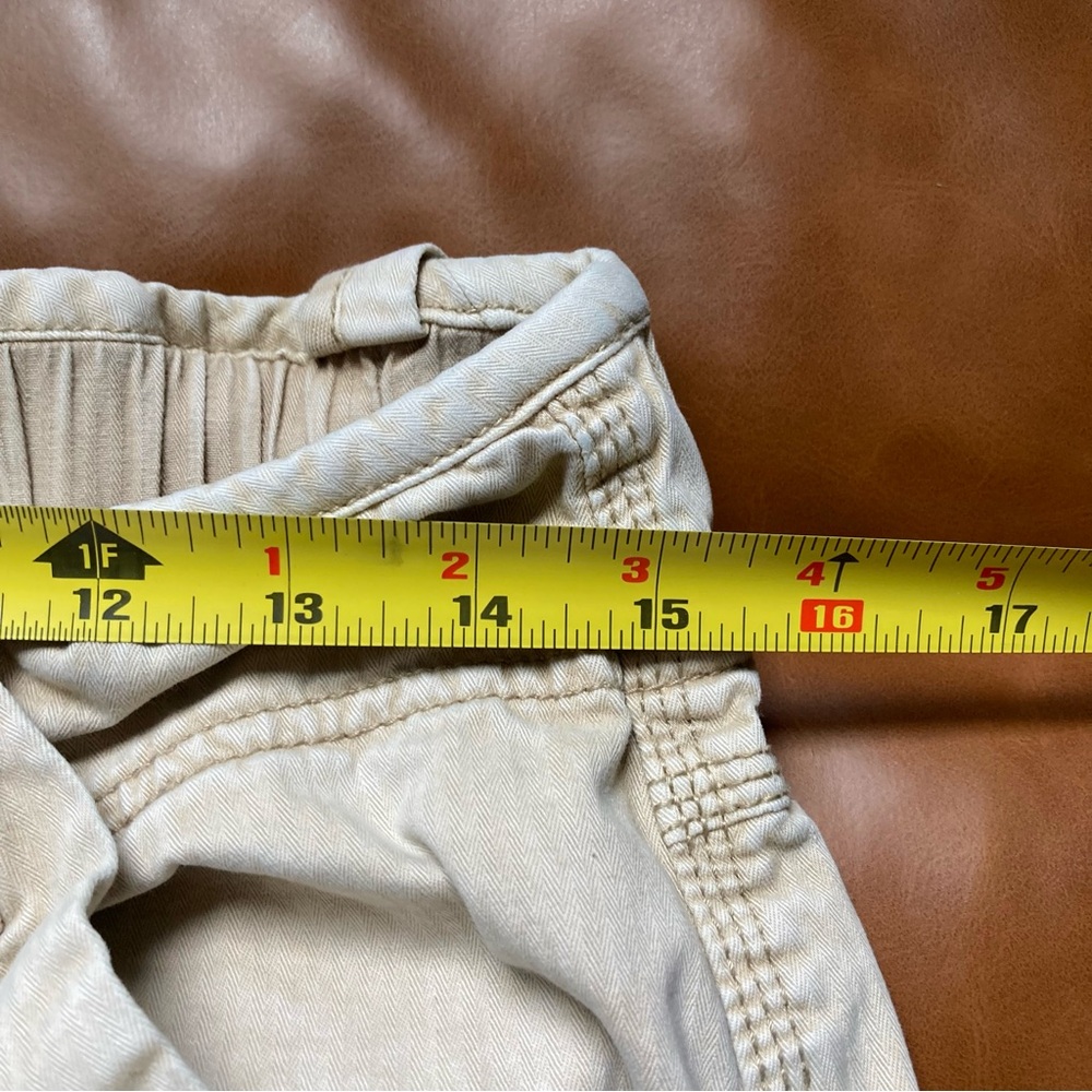 ✌🏼 Free People Cargo Joggers Beige Utility Boho Small We The Free - Picture 9 of 10